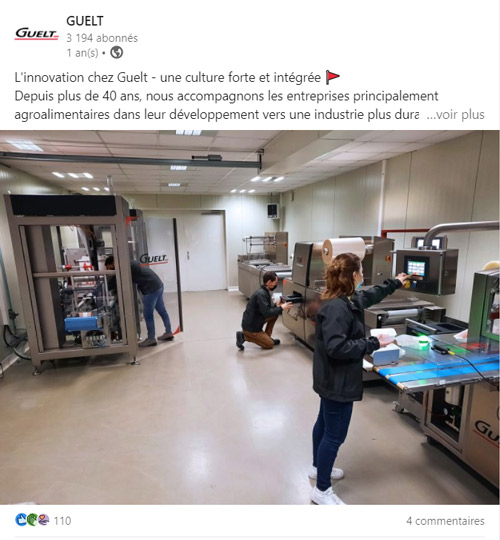 Message sur l'innovation et la R&D